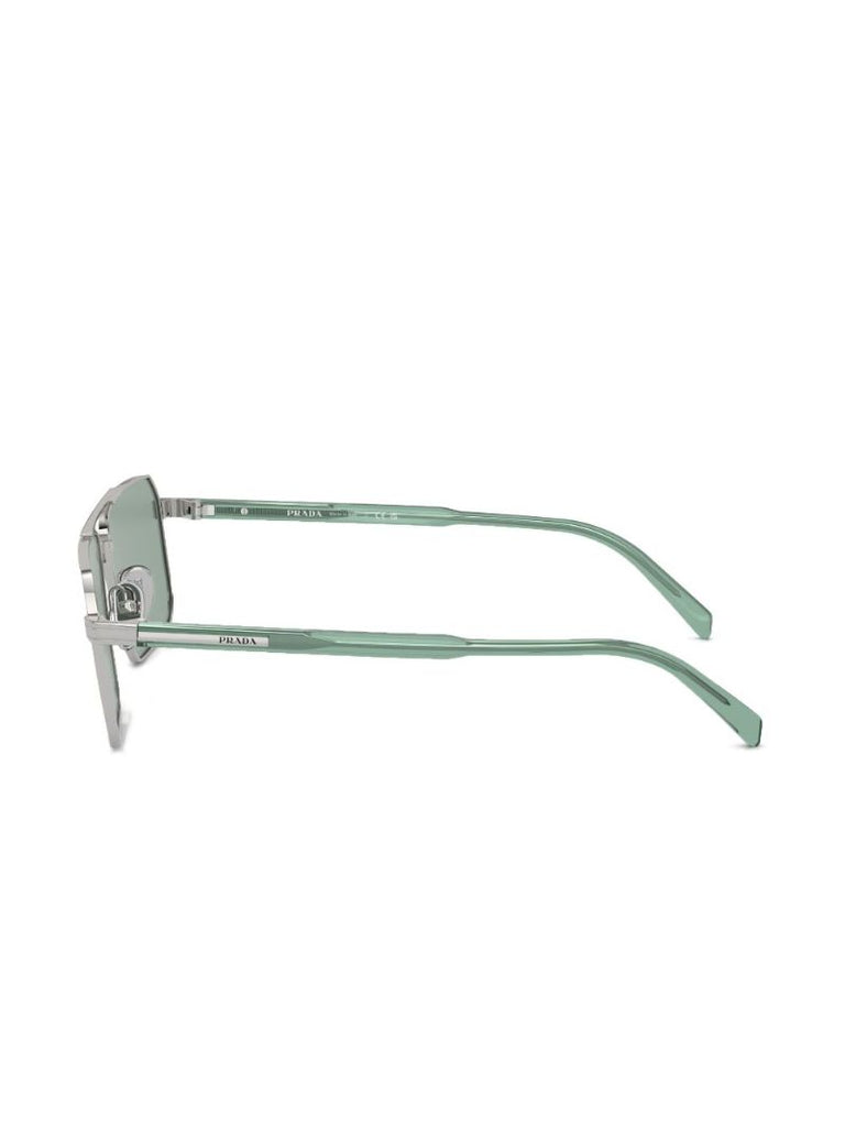 Silver Pilot Frame Sunglasses