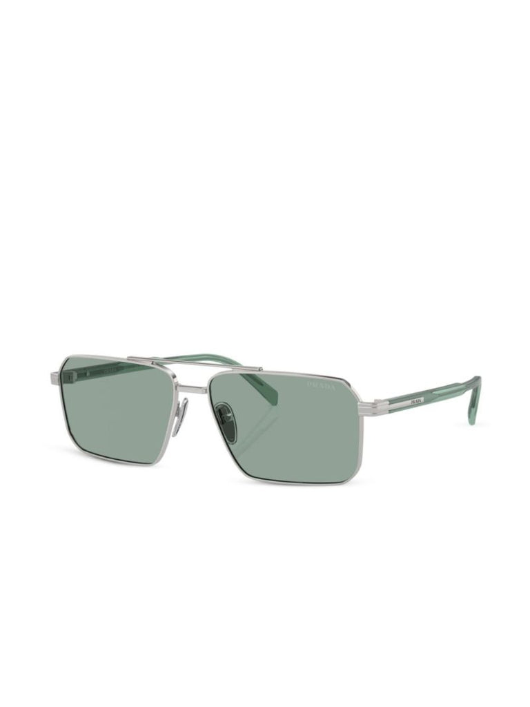 Silver Pilot Frame Sunglasses