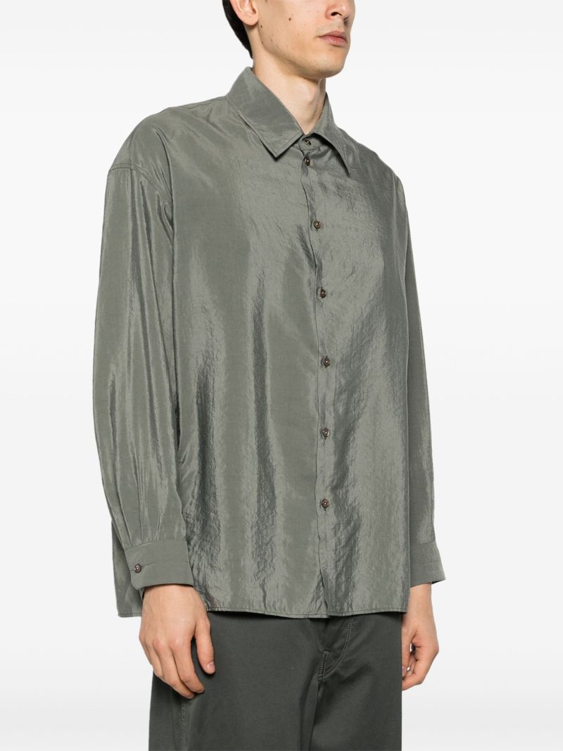 Grey Long-sleeve Shirt