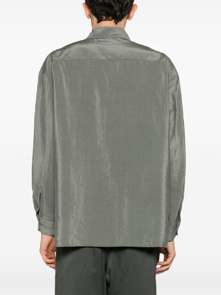 Grey Long-sleeve Shirt