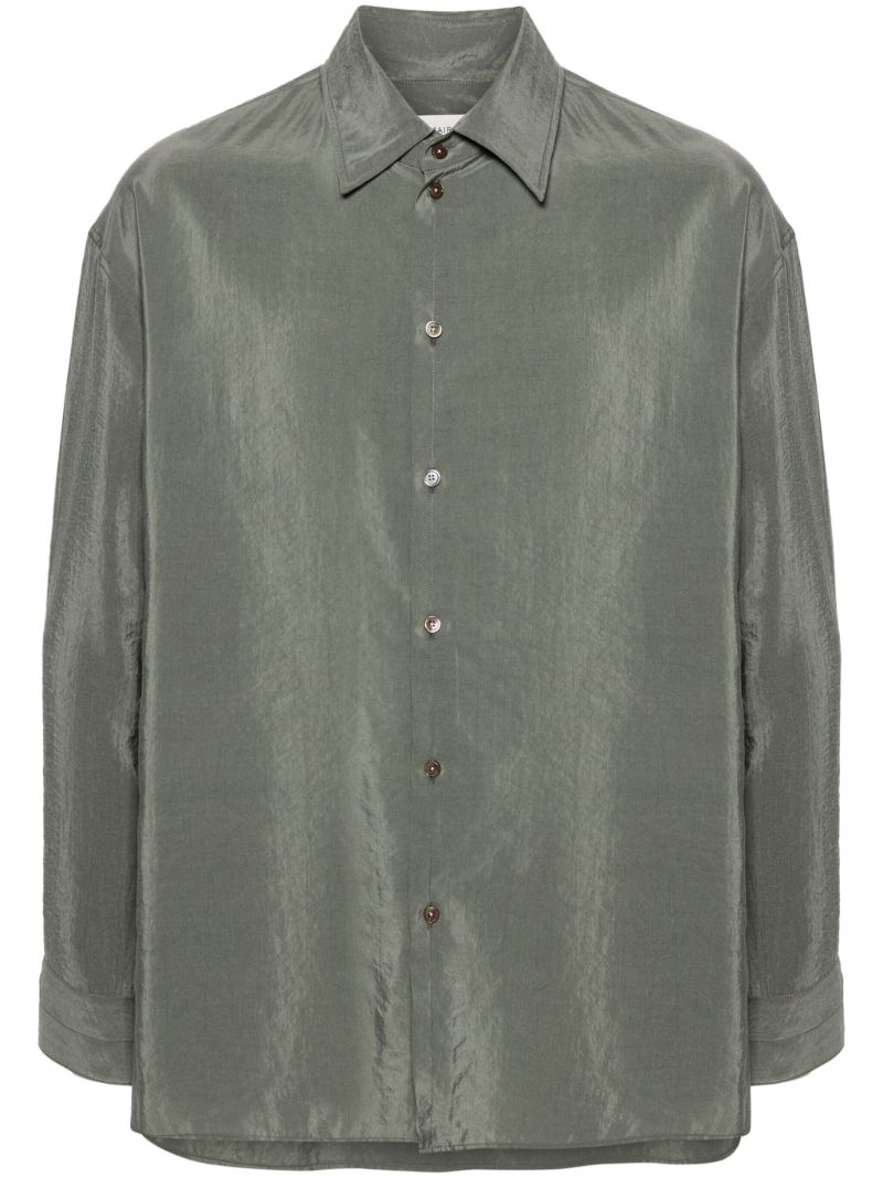 Grey Long-sleeve Shirt