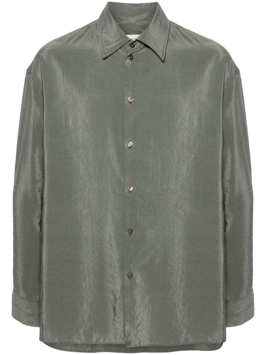 Grey Long-sleeve Shirt