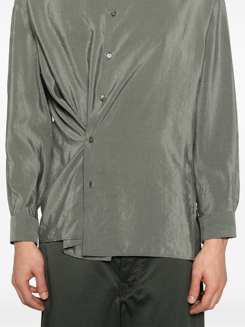 Grey Long-sleeve Shirt