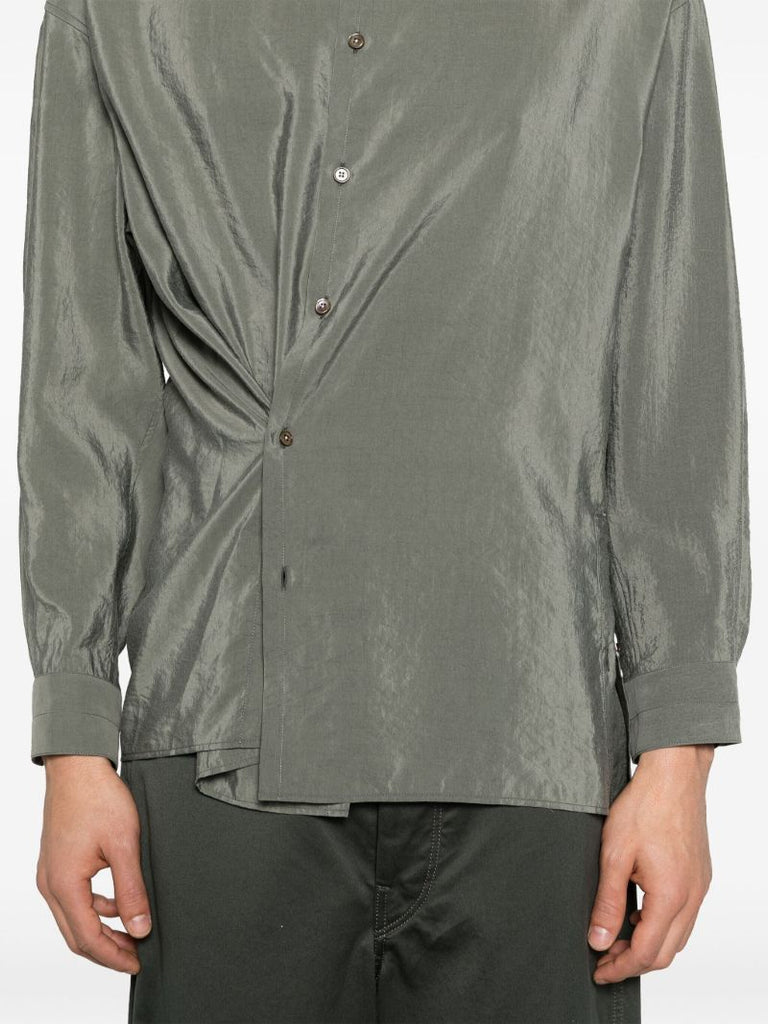 Grey Long-sleeve Shirt