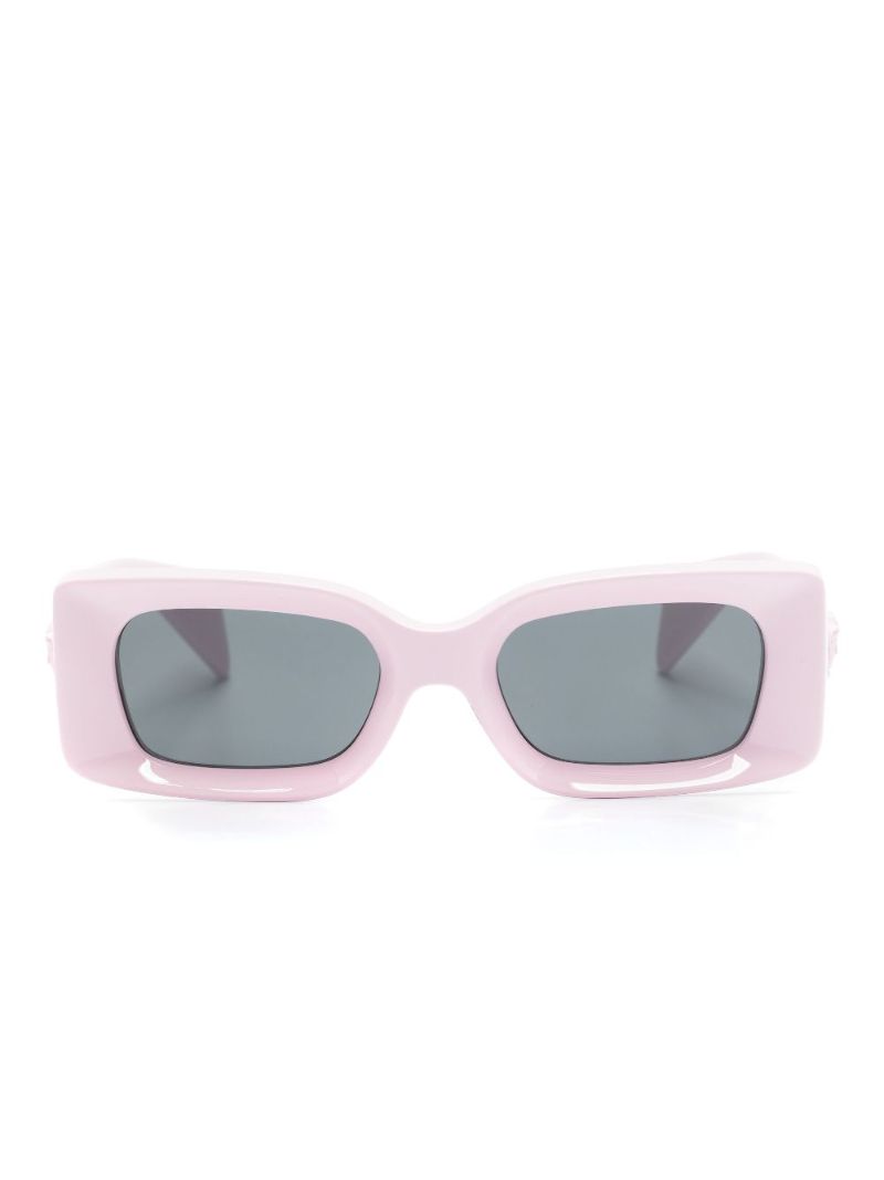 Pink Medusa Medallion Sunglasses