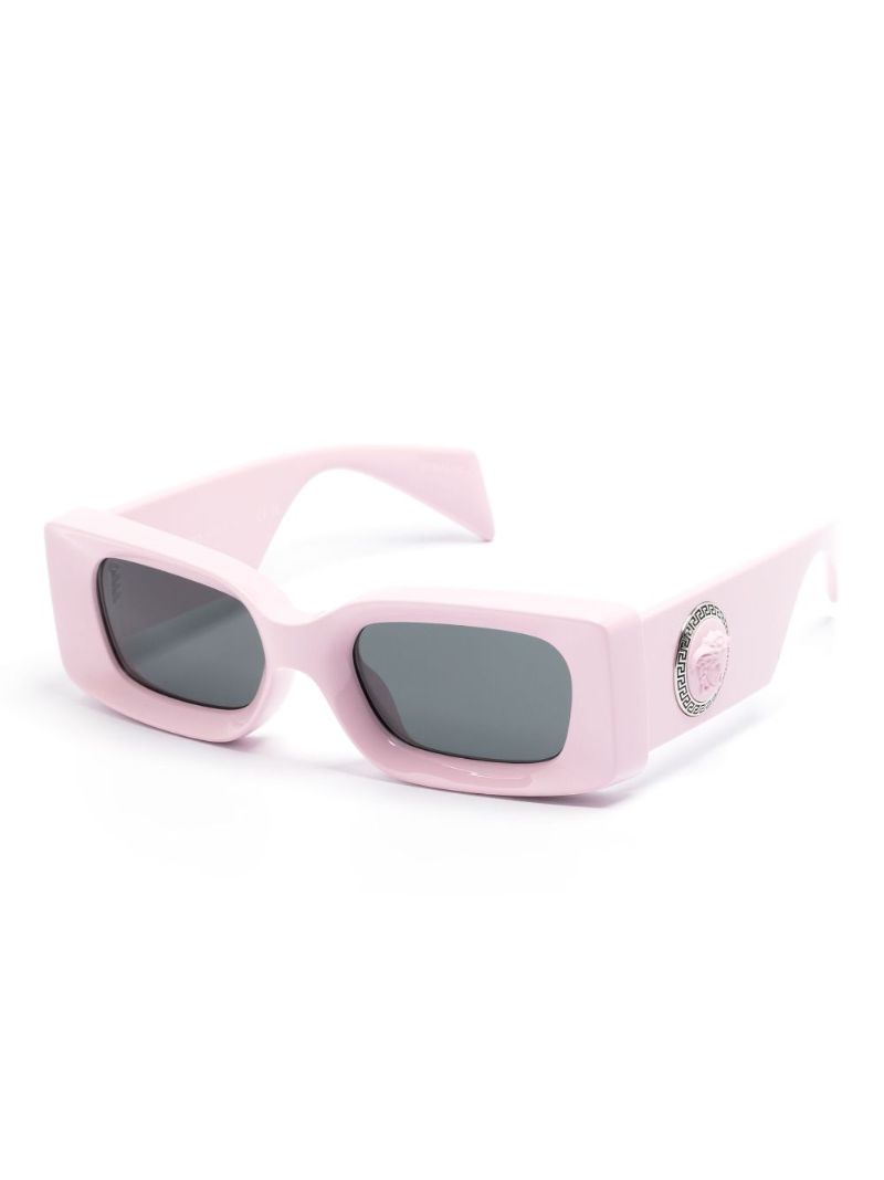 Pink Medusa Medallion Sunglasses