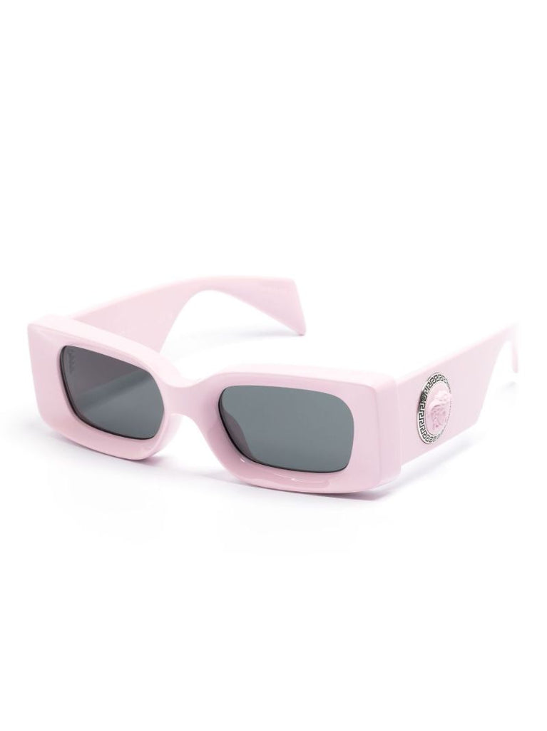 Pink Medusa Medallion Sunglasses