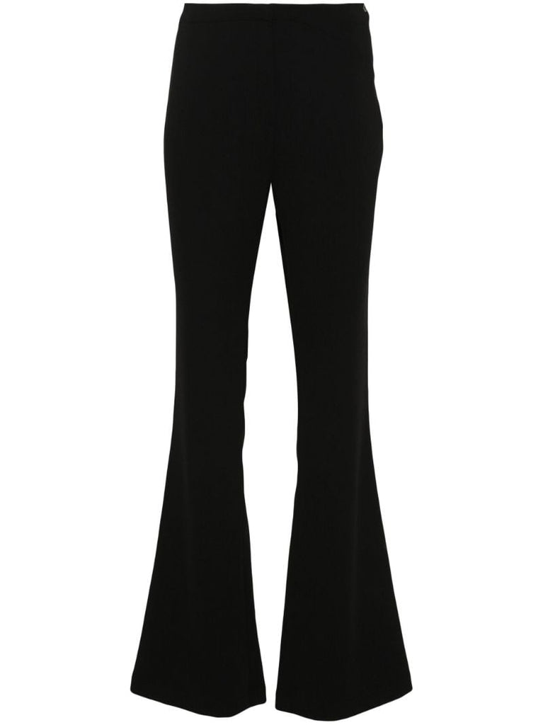 Black Flared Trousers