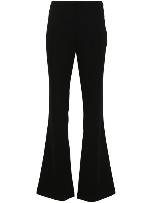 Black Flared Trousers