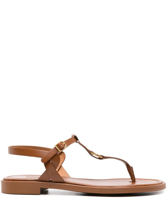 Brown Marcie Leather Sandals