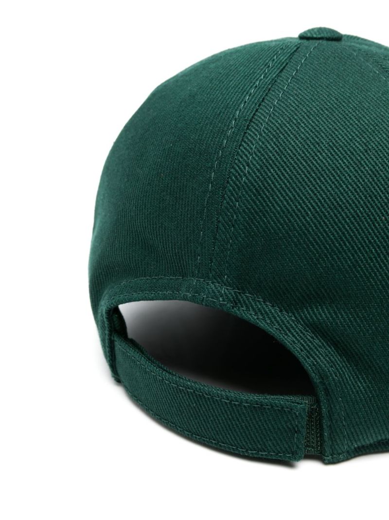 Green Logo-embroidery Baseball Hat