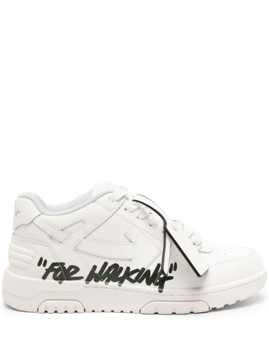 White Out of Office "for Walking" Sneakers