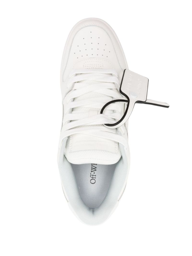 White Out of Office "for Walking" Sneakers