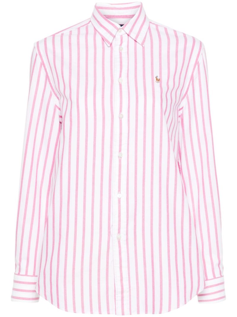Pink Striped Cotton Shirt