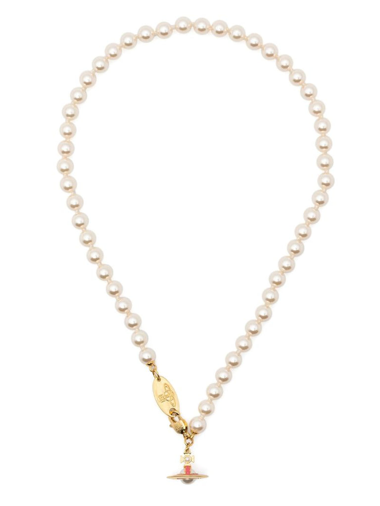 Gold-tone Simonetta Pearl Necklace