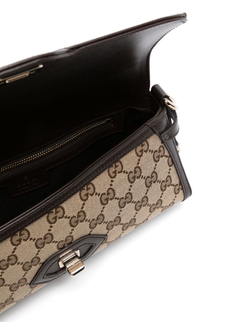 Neutral Small Gucci Luce Shoulder Bag