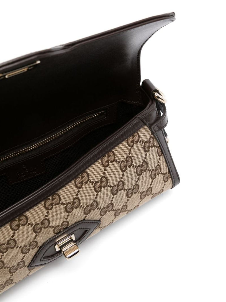 Neutral Small Gucci Luce Shoulder Bag