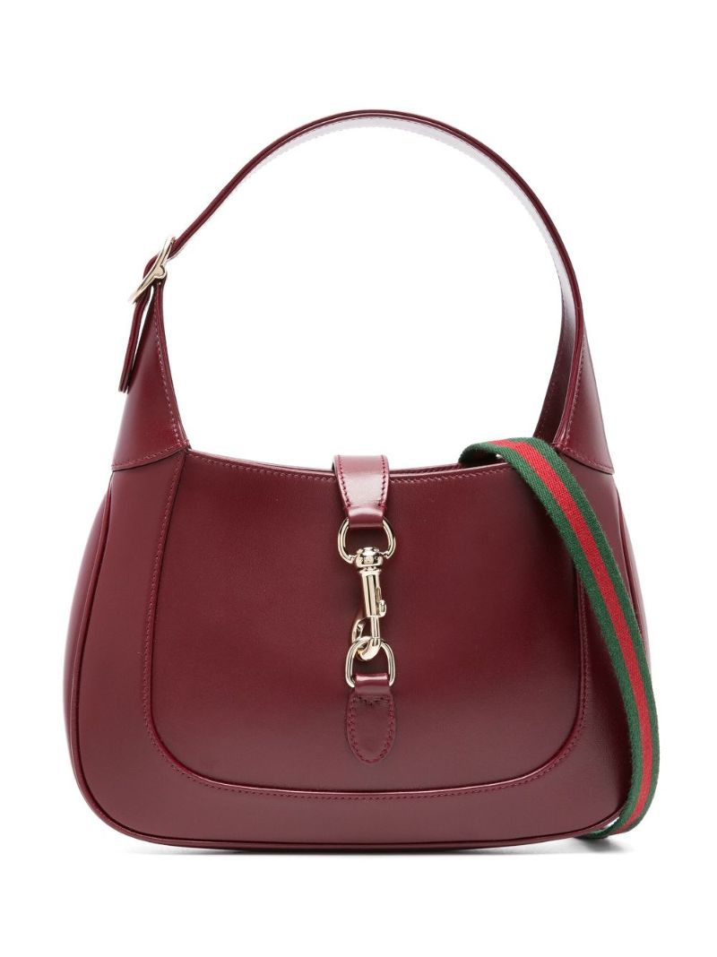 Red Jackie Medium Shoulder Bag