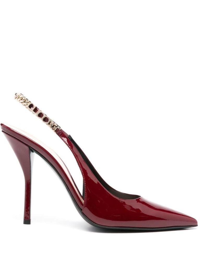 Red Signoria 105 Patent Pumps