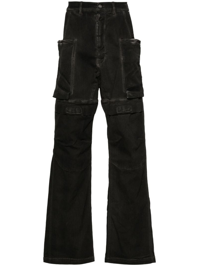 Black Stefan Cargo Jeans