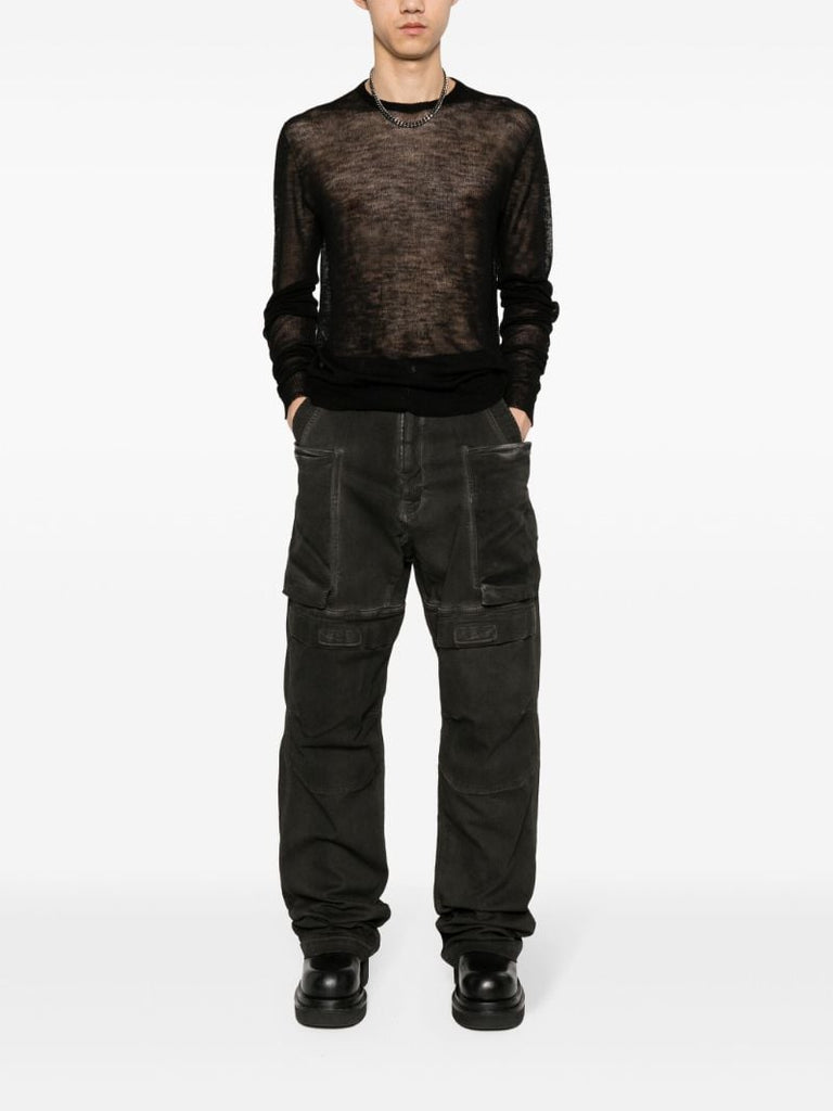 Black Stefan Cargo Jeans