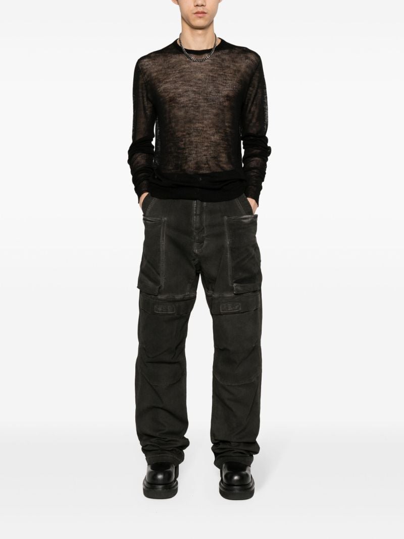 Black Stefan Cargo Jeans