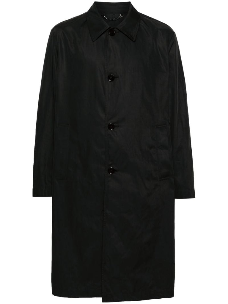 Black Rankles Single-breasted Coat