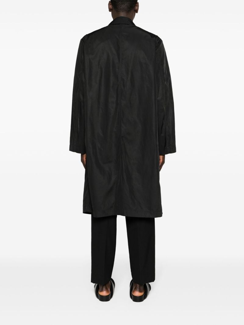 Black Rankles Single-breasted Coat