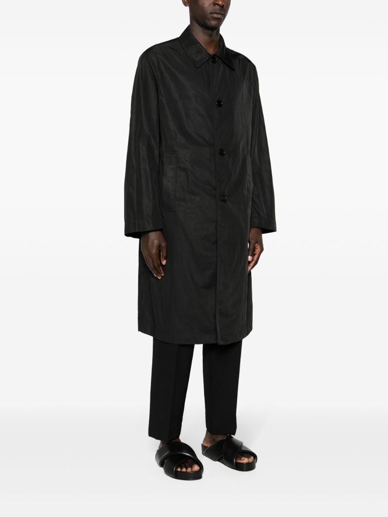 Black Rankles Single-breasted Coat