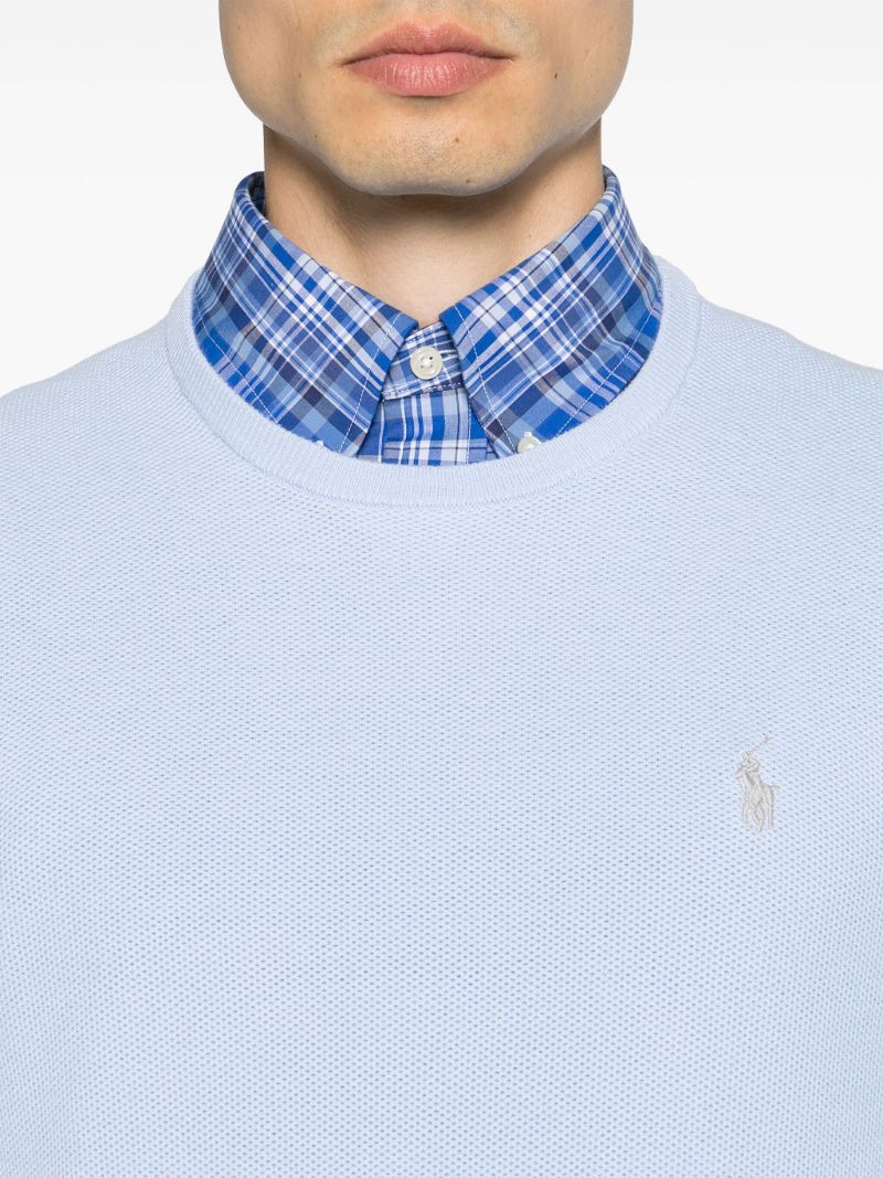 Light Blue Polo Pony Jumper
