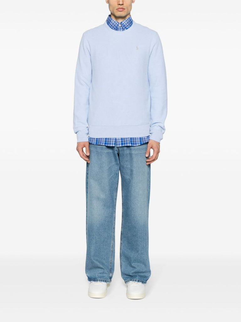 Light Blue Polo Pony Jumper