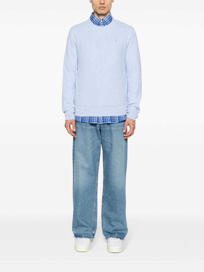 Light Blue Polo Pony Jumper