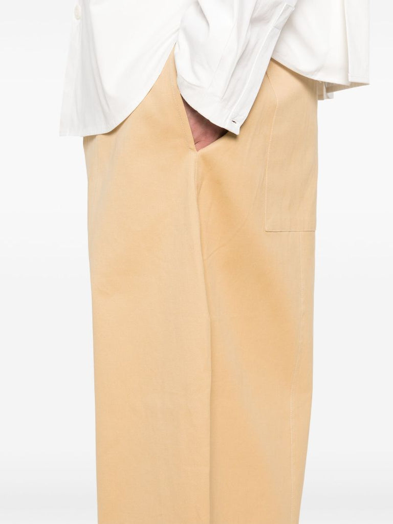 Neutral Wide-leg Trousers