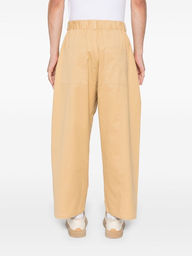 Neutral Wide-leg Trousers