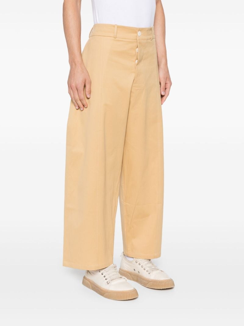 Neutral Wide-leg Trousers