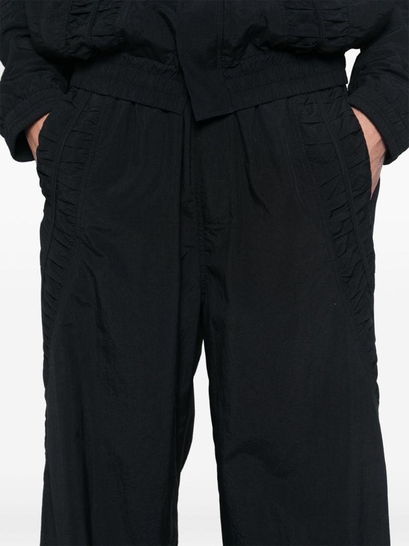 Black Ruched Trousers