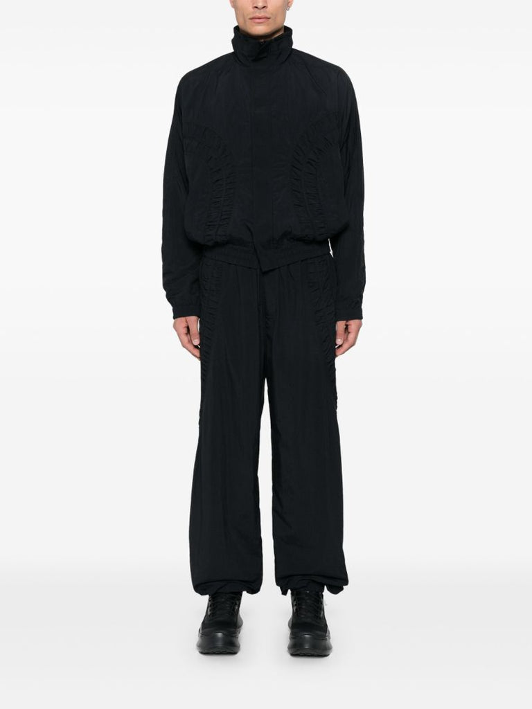 Black Ruched Trousers