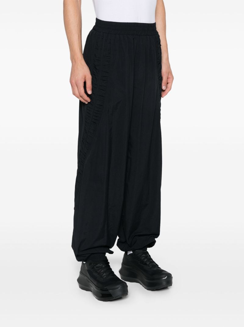 Black Ruched Trousers