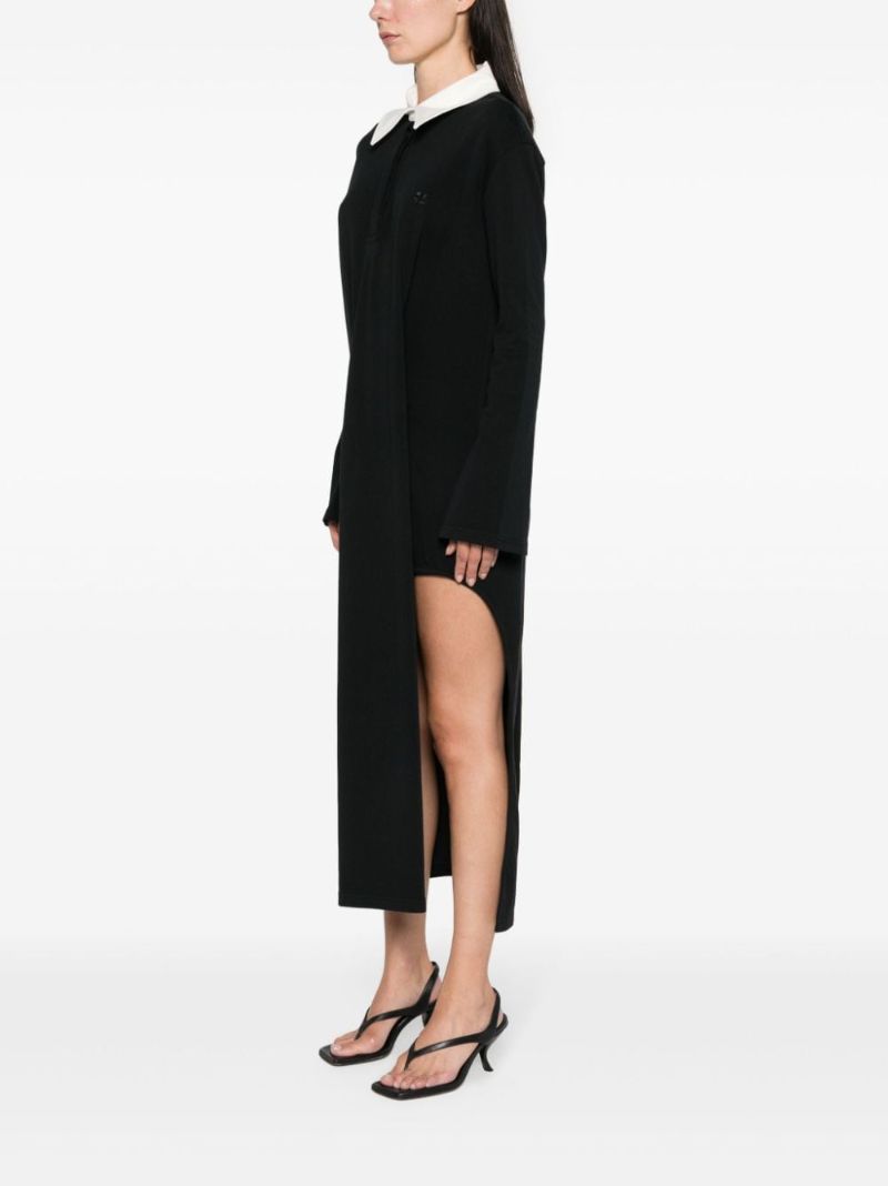 Black Polo Maxi Dress