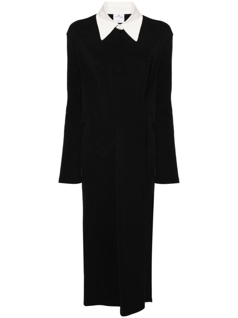Black Polo Maxi Dress