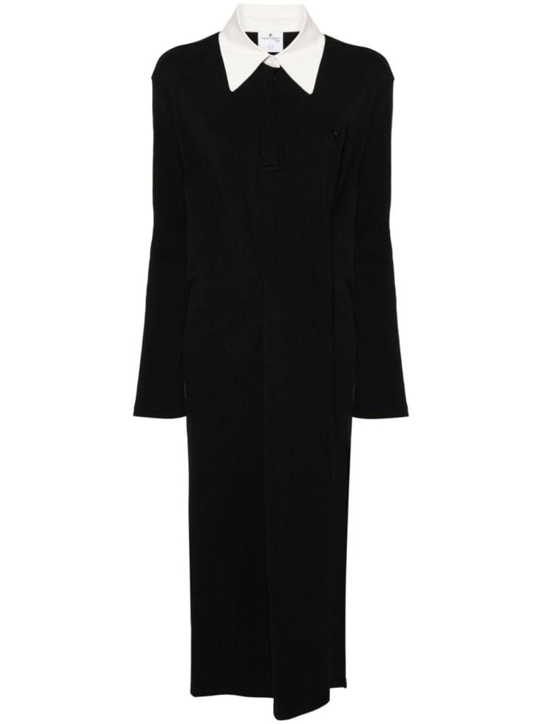 Black Polo Maxi Dress