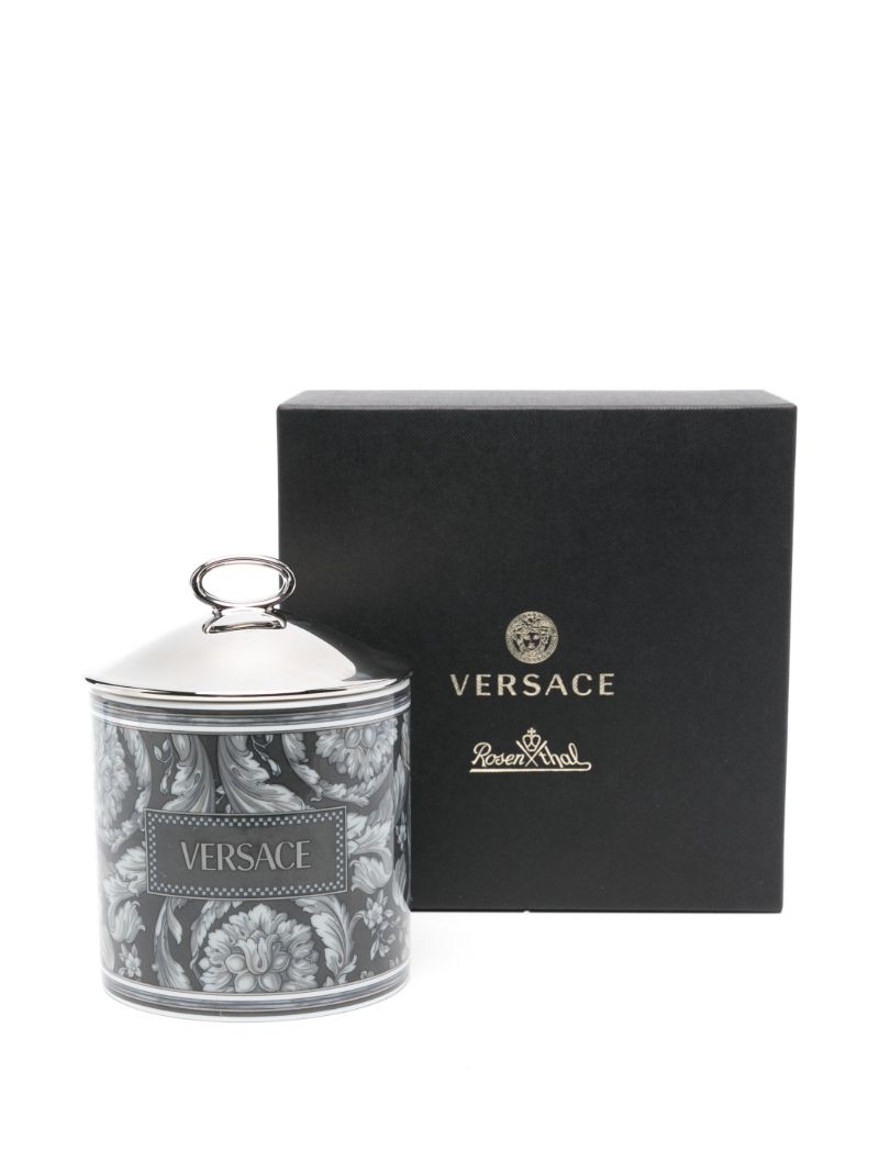 Barocco-print Candle