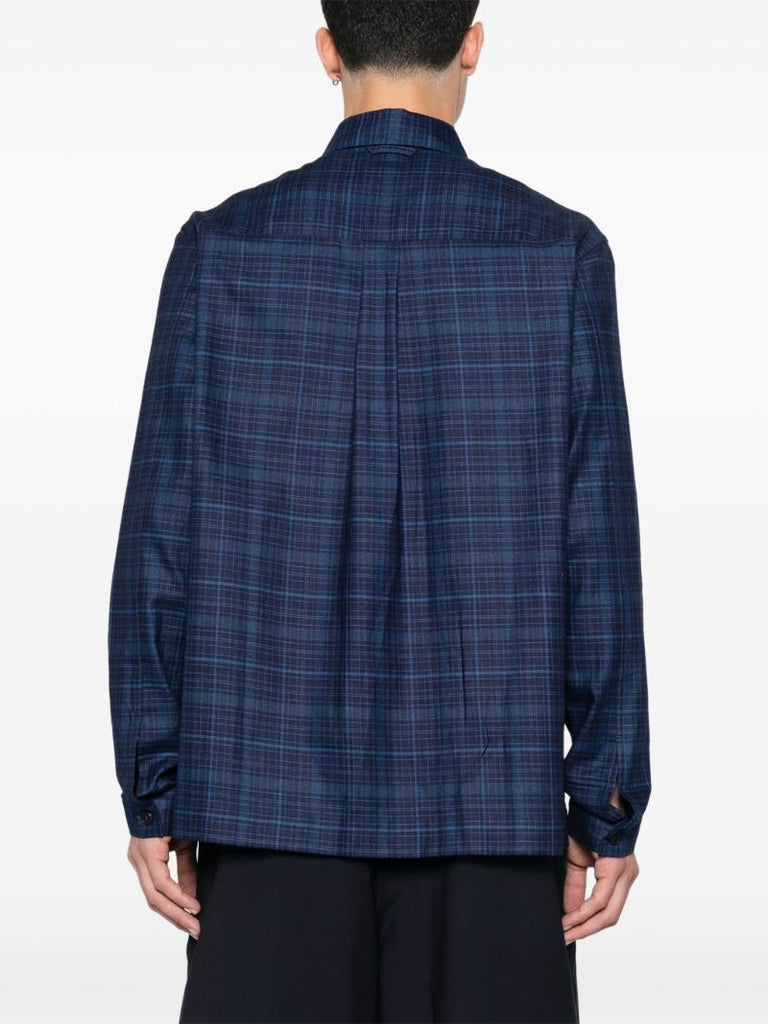 Blue Checked Shirt