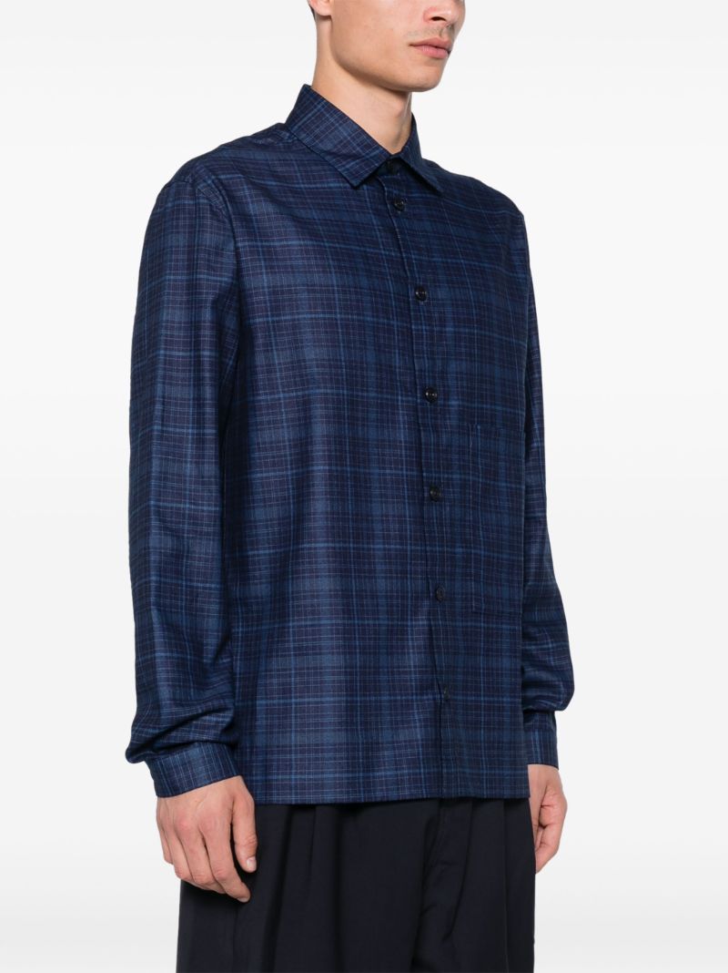 Blue Checked Shirt