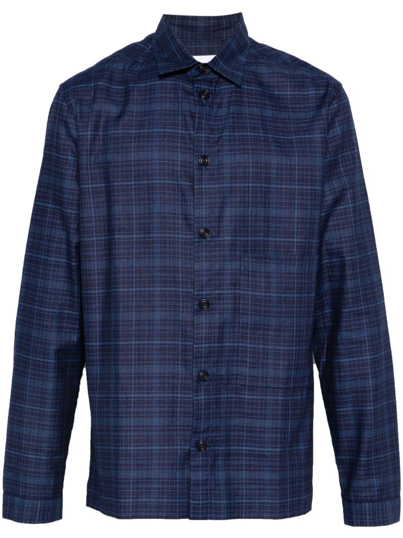 Blue Checked Shirt