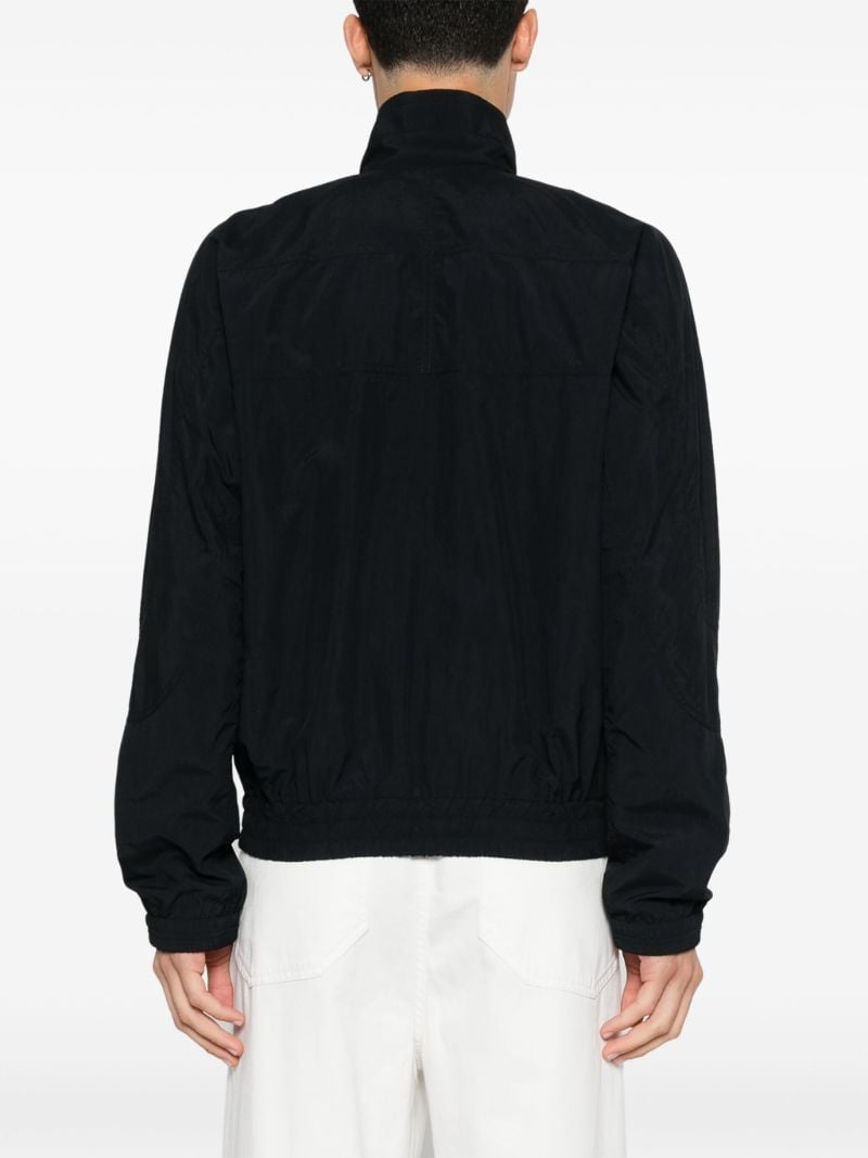 Black Fossil Bomber Jacket