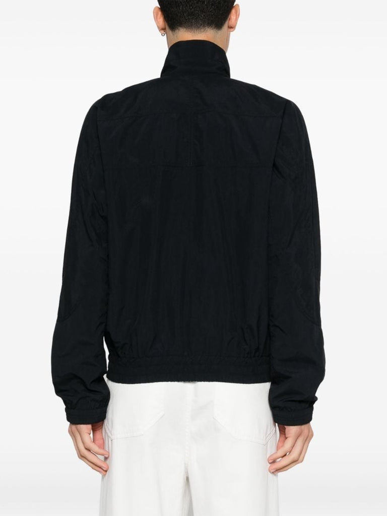 Black Fossil Bomber Jacket