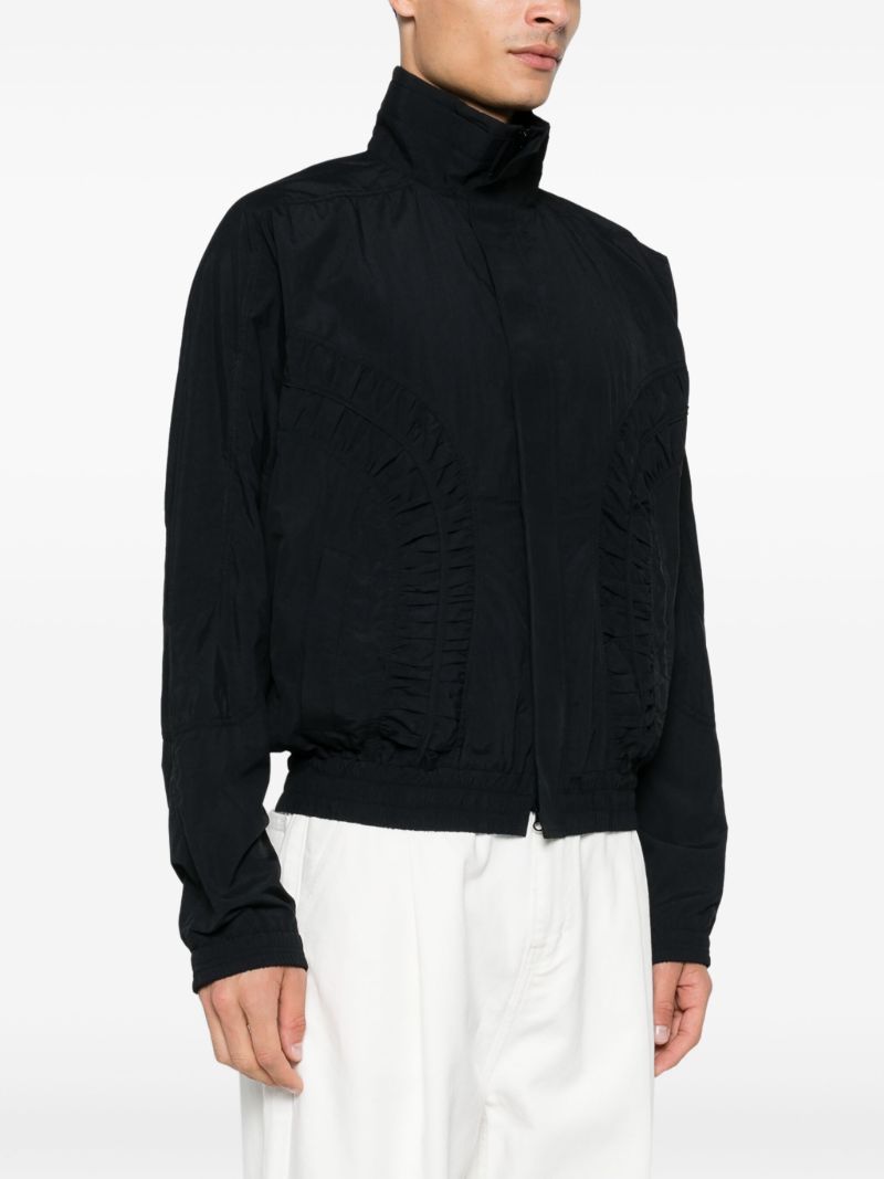 Black Fossil Bomber Jacket