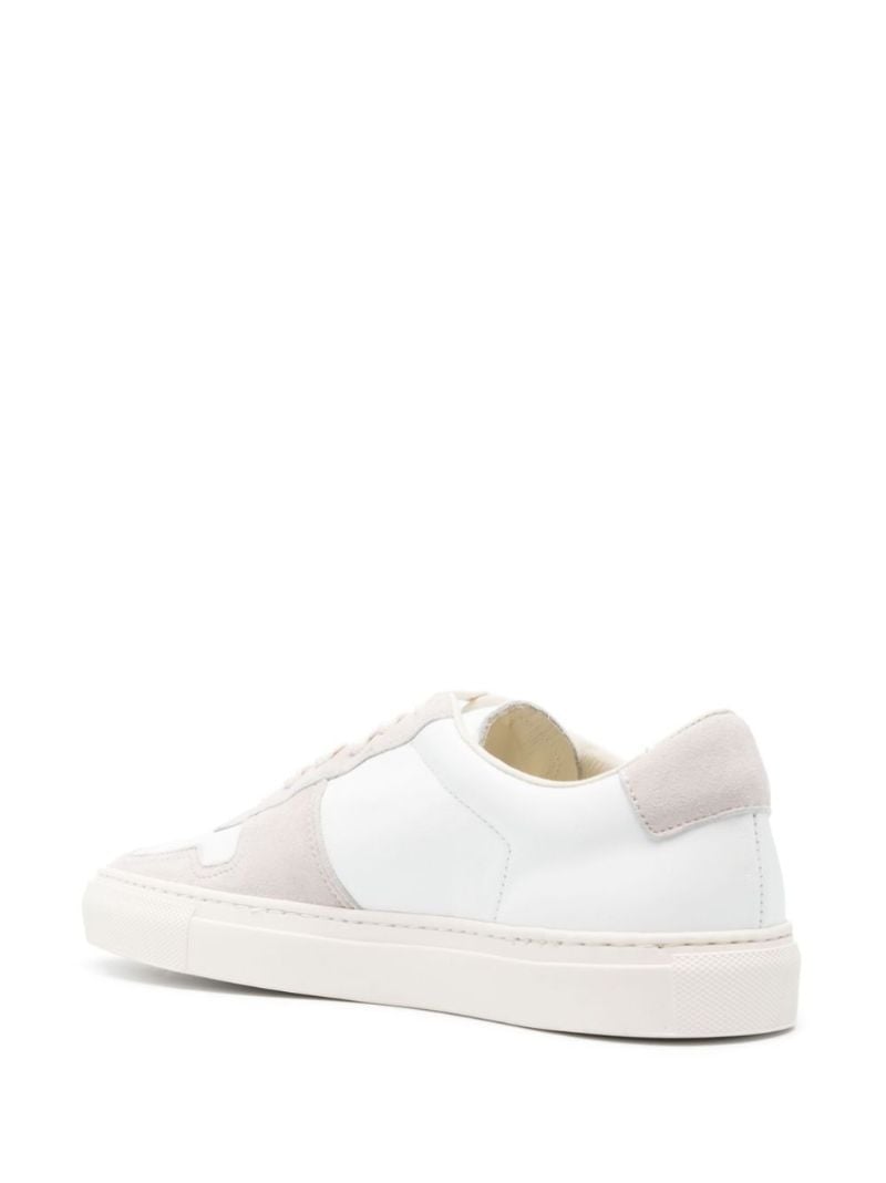 White Bball Leather Sneakers