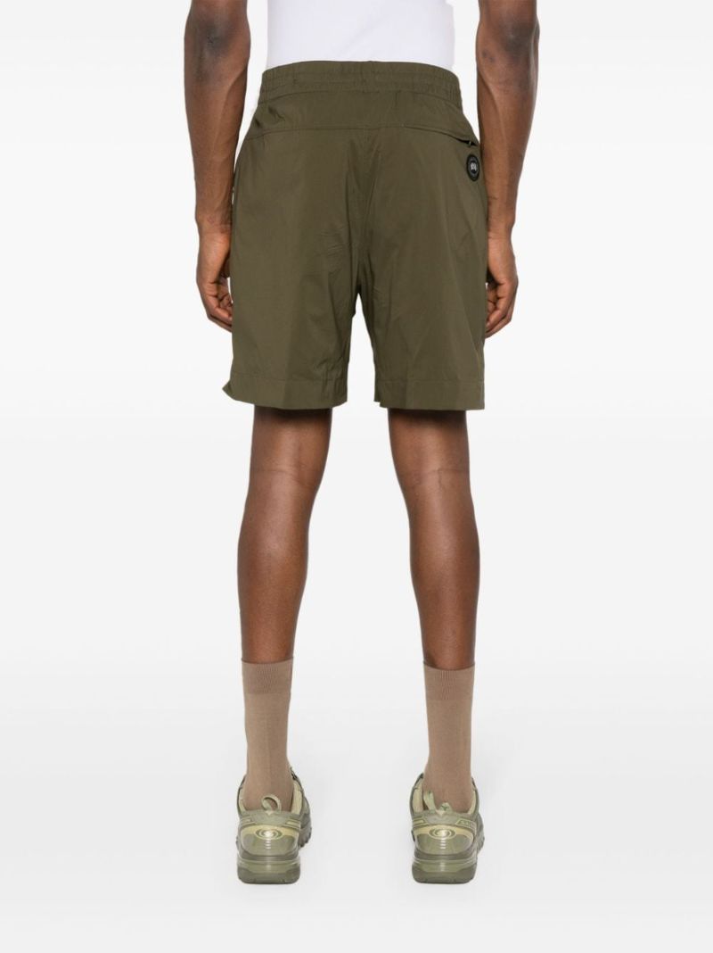 Green Killarney Elasticated-waistband Shorts
